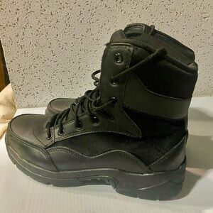 Men's Black Combat Boots